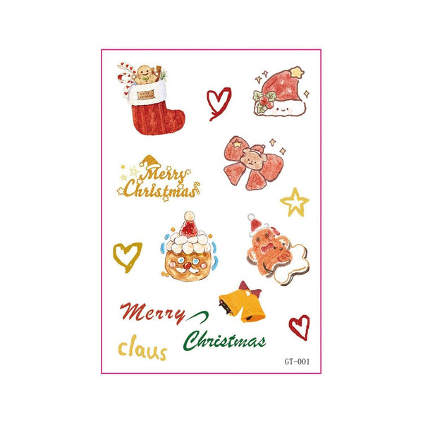 Poppy Crafts Rub-Ons #1 - Merry Christmas #1