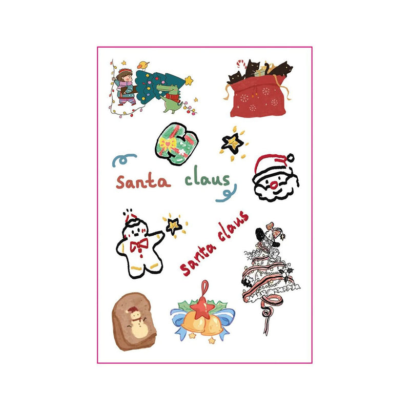 Poppy Crafts Rub-Ons #20 - Santa Claus #2
