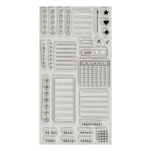 Poppy Crafts Clear Stamps