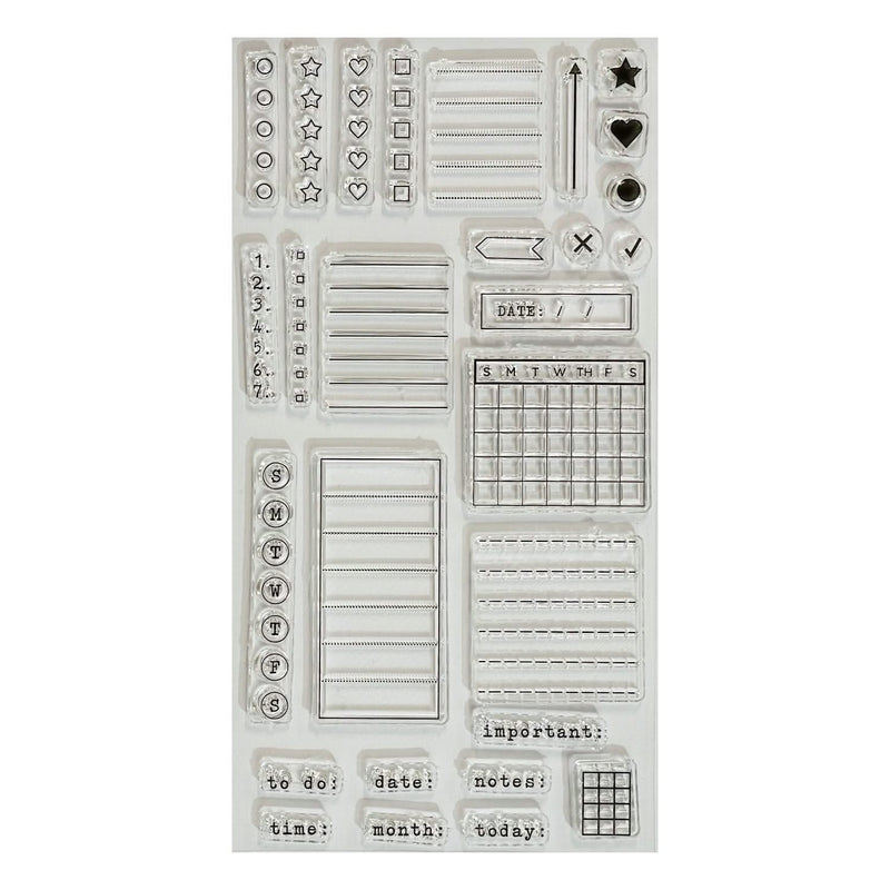 Poppy Crafts Clear Stamps