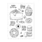 Poppy Crafts Clear Stamps #434 - Sweet Treats