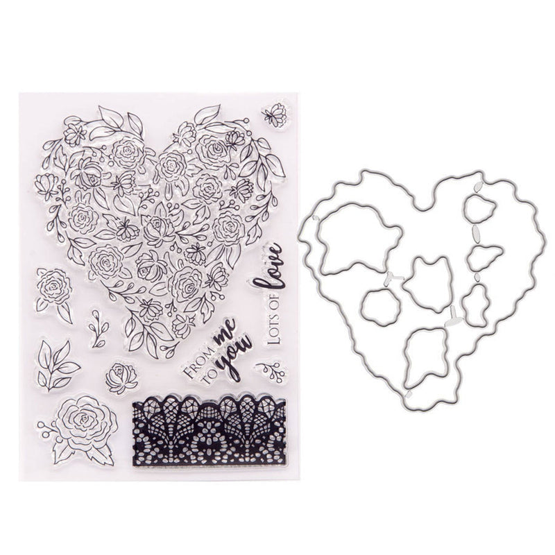 Poppy Crafts Cutting Dies & Stamp Set