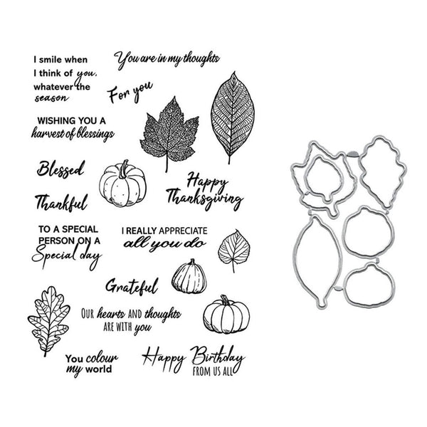 Poppy Crafts Cutting Dies & Stamp Set