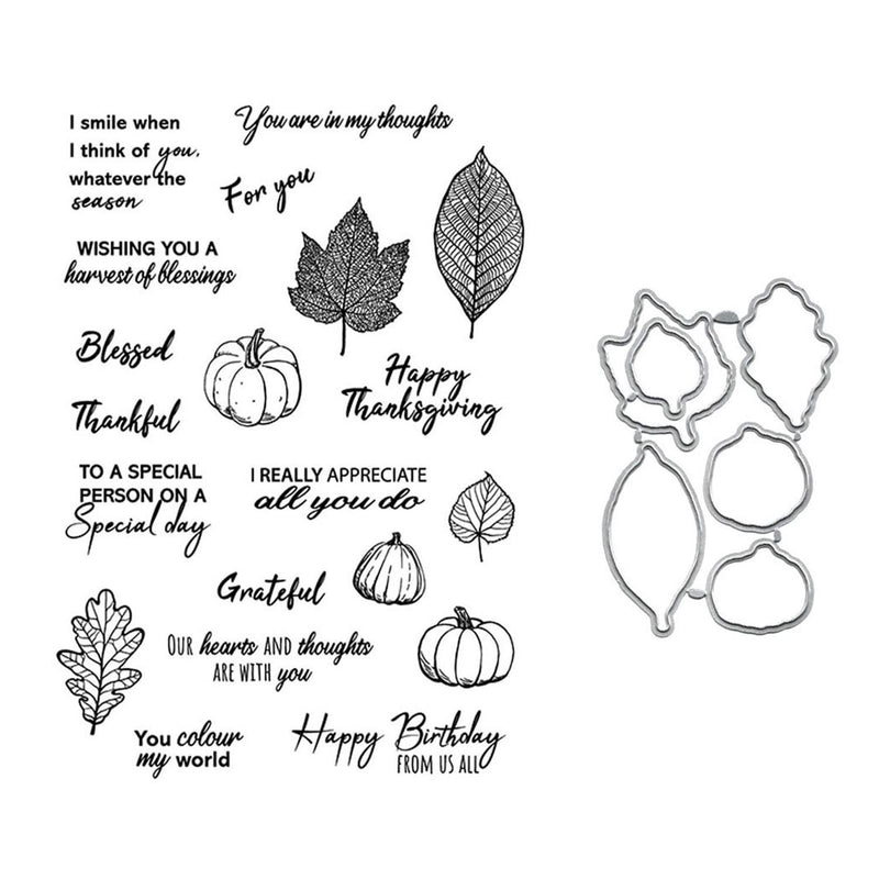 Poppy Crafts Cutting Dies & Stamp Set