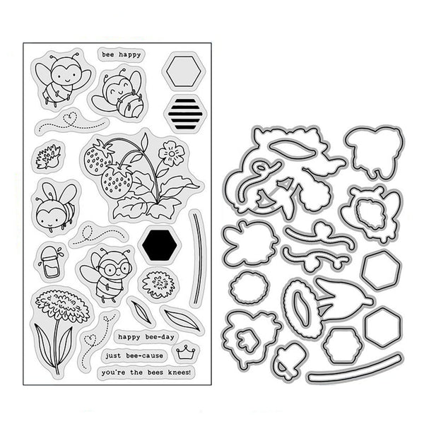 Poppy Crafts Cutting Dies & Stamp Set