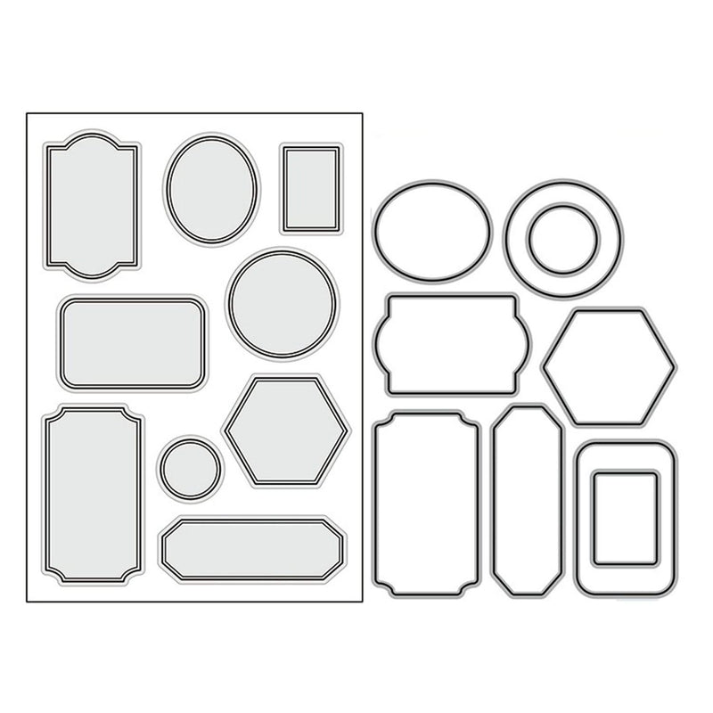 Poppy Crafts Cutting Dies & Stamp Set