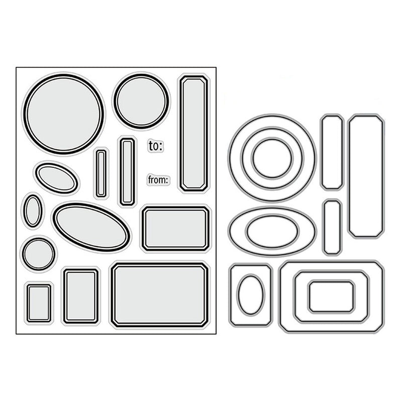 Poppy Crafts Cutting Dies & Stamp Set
