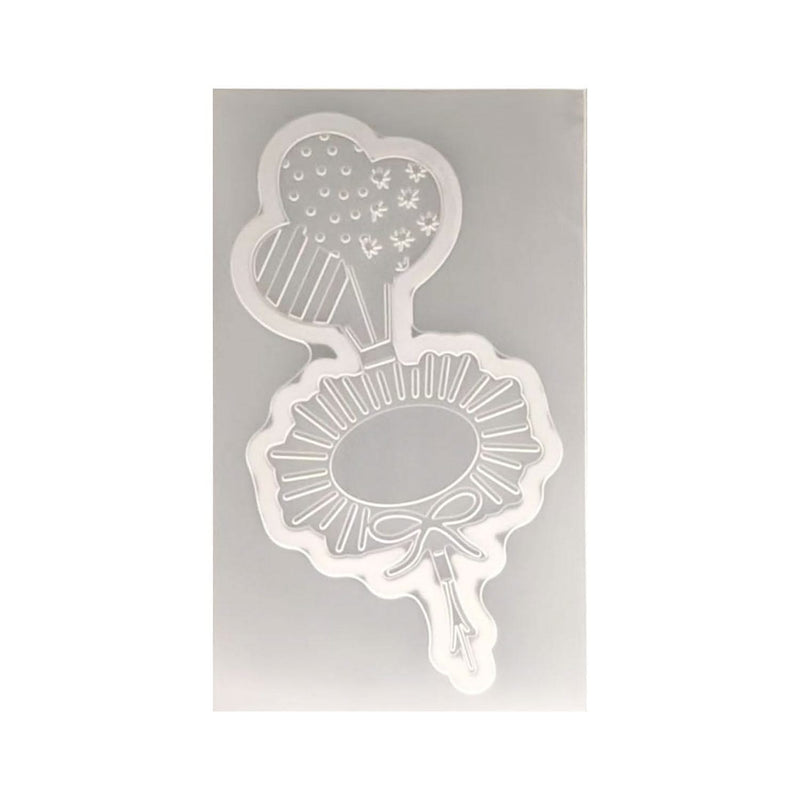 Poppy Crafts Embossing Folder with Die Cut - Balloon Bouquet