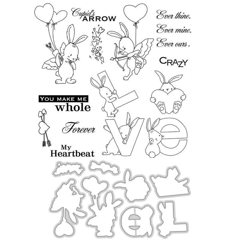 Poppy Crafts Cutting Dies & Stamp Set