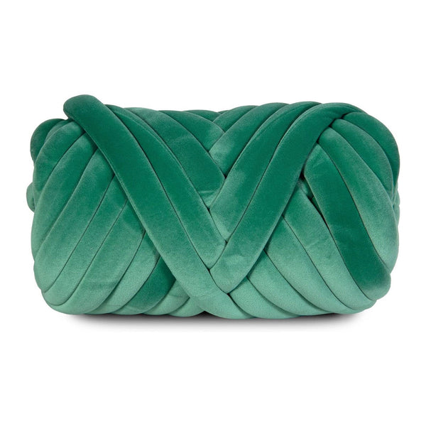 Poppy Crafts Super Chunky Hand Knitting Yarn 500g - Velvet - Forest Green