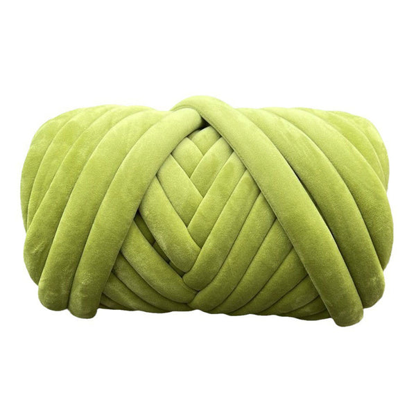 Poppy Crafts Super Chunky Hand Knitting Yarn 500g - Velvet - Lime