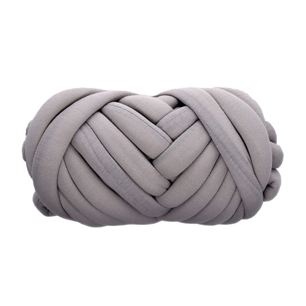 Poppy Crafts Super Chunky Hand Knitting Yarn 500g - Soft Grey*