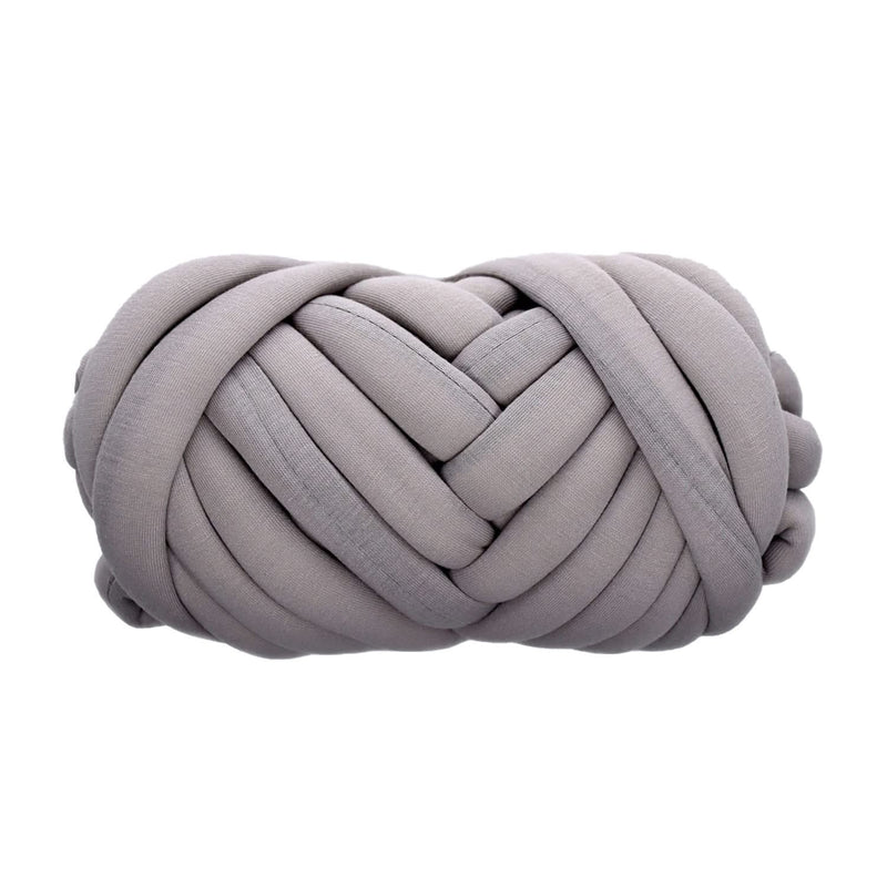 Poppy Crafts Super Chunky Hand Knitting Yarn 500g - Soft Grey*