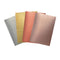 Poppy Crafts A4 Premium Textured Metallic Cardstock - 32 Sheets