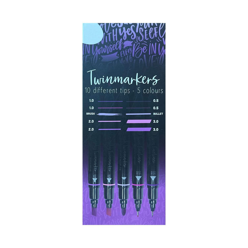 Poppy Crafts Twin Markers Set