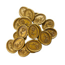 Poppy Crafts Wax Seal Sticker Pack #27 - Oval Gold Rose #3