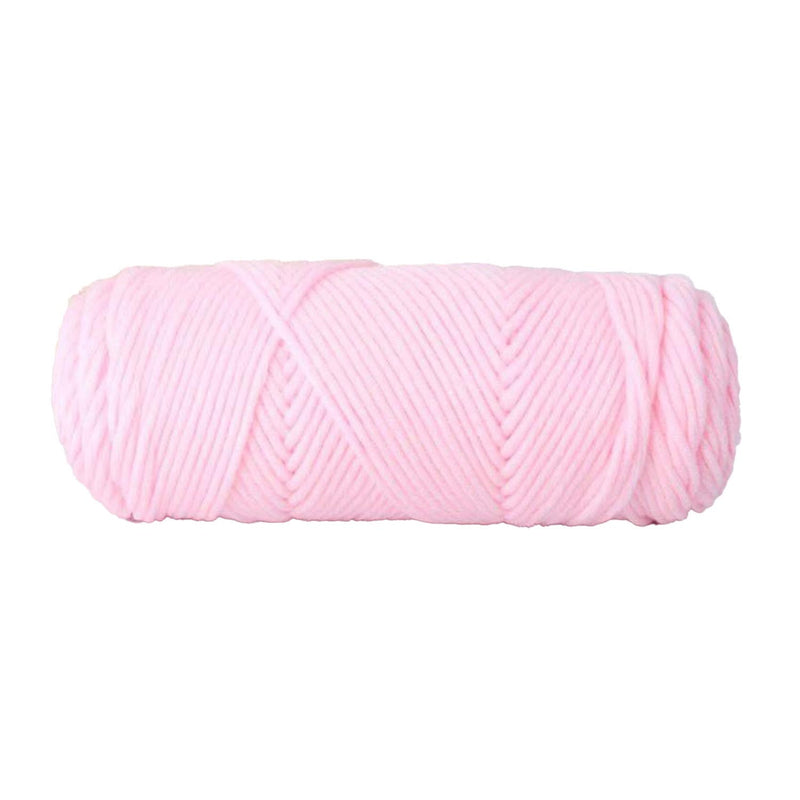 Poppy Crafts Soft Yarn 100g 3 Pack - Baby Pink