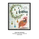 Pink Ink Designs 6"x 8" Clear Stamp Set - Christmas Series - Partridge In A Pear Tree*
