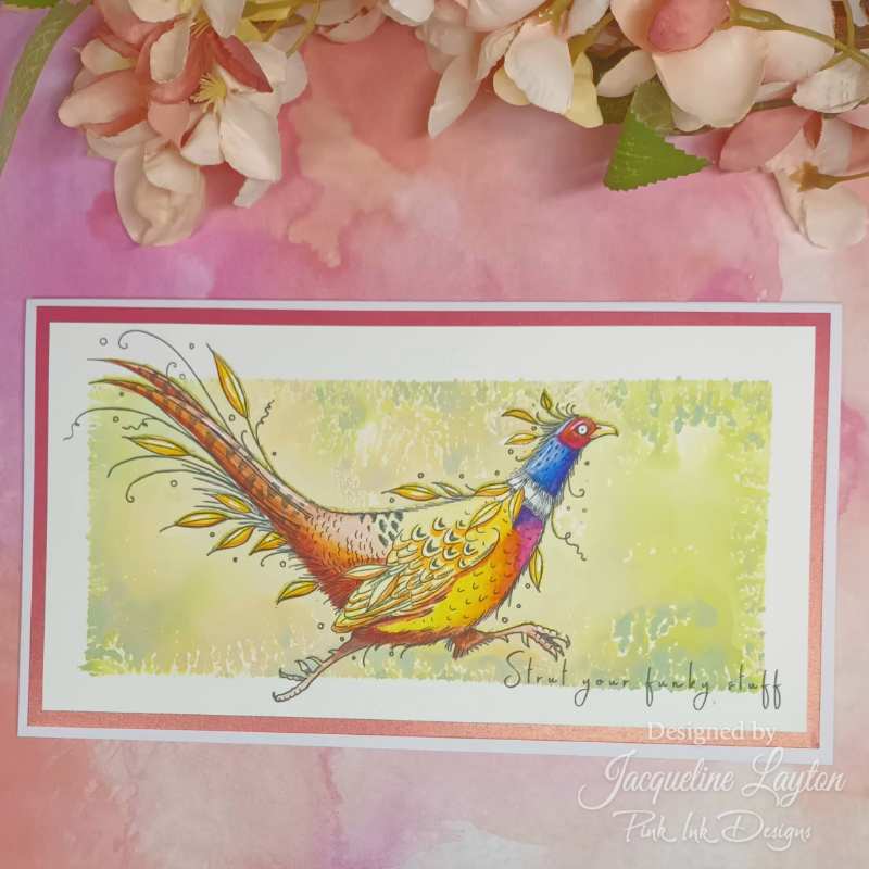 Pink Ink Designs 6"x 8" Clear Stamp Set - Wing Series - Johnny Dash*