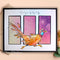 Pink Ink Designs 6"x 8" Clear Stamp Set - Wing Series - Johnny Dash*
