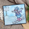 Pink Ink Designs 6"x 8" Clear Stamp Set - Christmas Series - The North Mole*