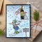 Pink Ink Designs 6"x 8" Clear Stamp Set - Christmas Series - The North Mole*