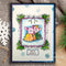 Pink Ink Designs 6"x 8" Clear Stamp Set - Christmas Series - Pigs In Blankets*