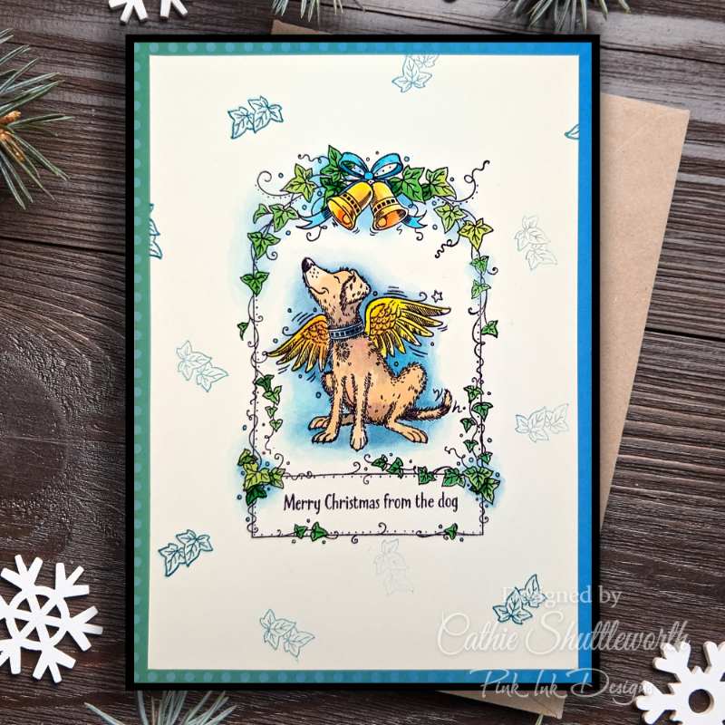Pink Ink Designs 6"x 8" Clear Stamp Set - Christmas Series - O Howly Night*