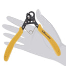 Yellow and black pliers with '2.25 mm Loop' text on a white background