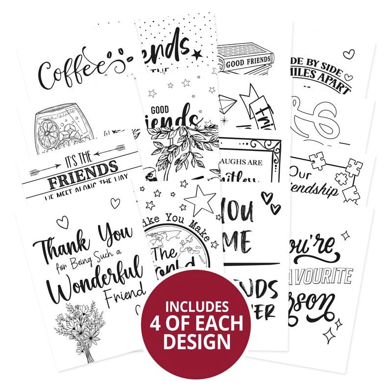 Hunkydory Say it with Style Pocket Pads - Fabulous Friends*