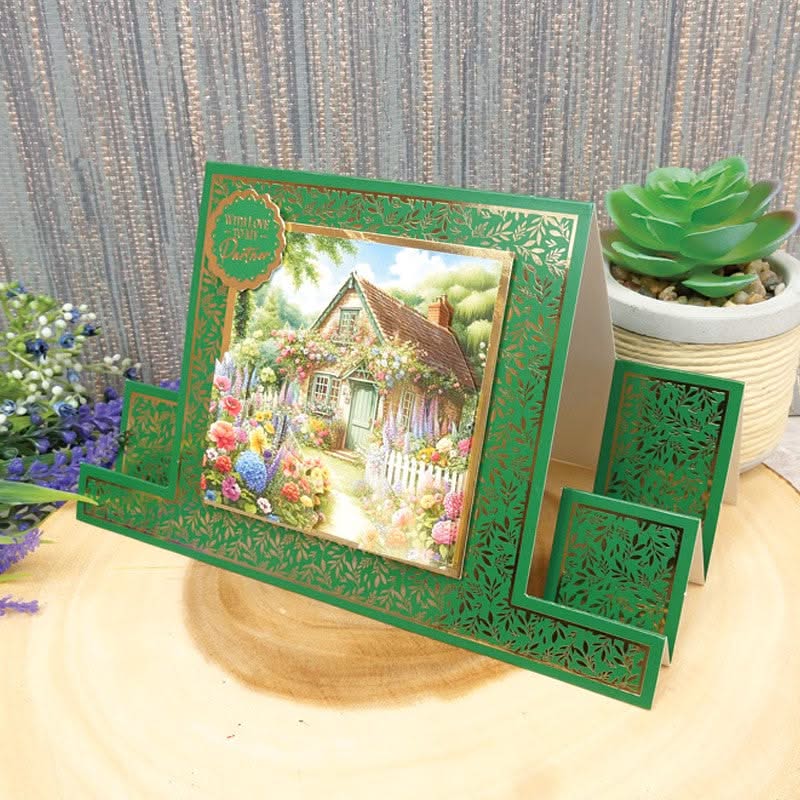 Hunkydory Square Pocket Pad - Garden of Dreams