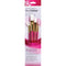 Princeton Real Value White Taklon Short Handle Brush Set 4/Pkg