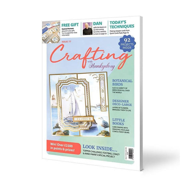 Hunkydory Crafting with Hunkydory Project Magazine - Issue 77