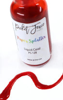 Picket Fence Studios Paper Splatter Watercolour - Liquid Coral