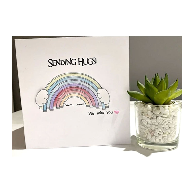 Pure & Simple Clear Stamps - Love A Rainbow*