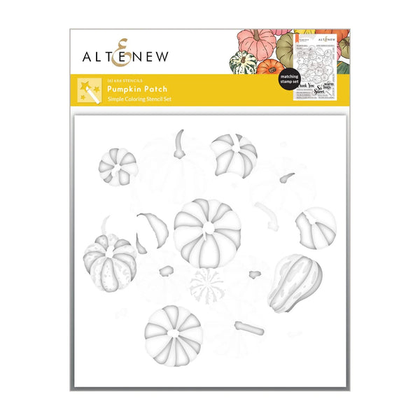 Altenew Pumpkin Patch Simple Colouring Stencil Set (6 in 1)*