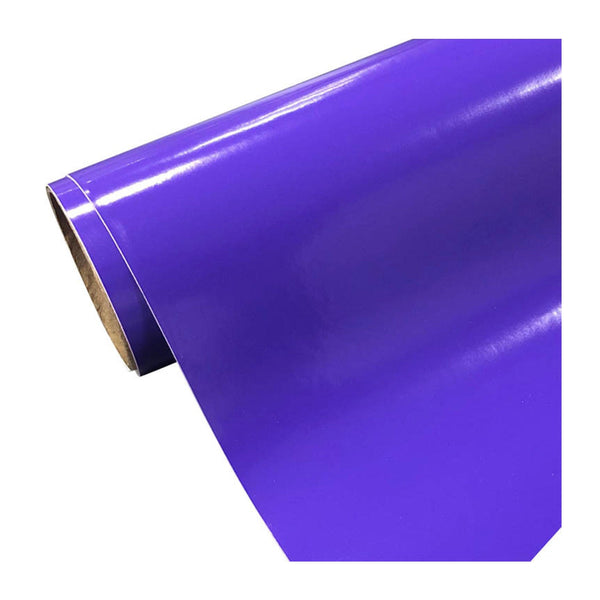 Universal Crafts Adhesive Vinyl Roll - Glossy Purple - 30.5cm x 1.52m