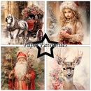 Paper Favourites 6" x 6" Paper Pad - Christmas Nostalgia