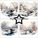 Paper Favourites 6" x 6" Paper Pad - Frosted Landscapes