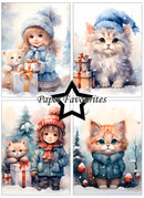 Paper Favourites A6 Paper Pack - Cozy Winter Friends