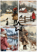 Paper Favourites A6 Paper Pack - Silent Winter