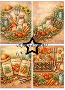 Paper Favourites A6 Single Sided Paper Pad - In the Garden