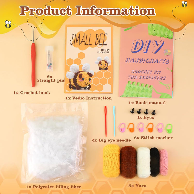 Poppy Crafts Learn to Crochet Kit