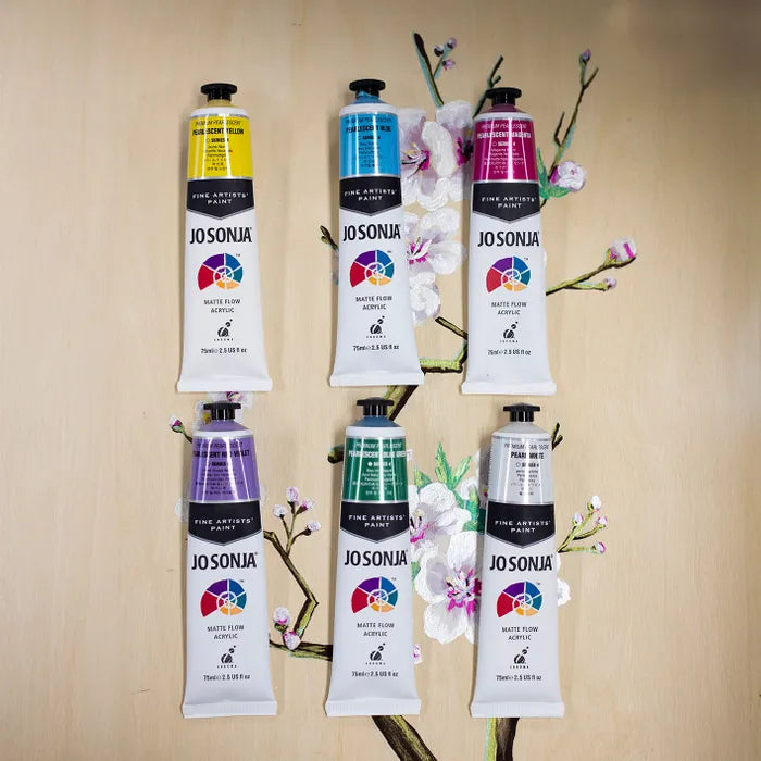 Jo Sonja Acrylic Paint 75ml - Premium Pearlescent S4 - Magenta