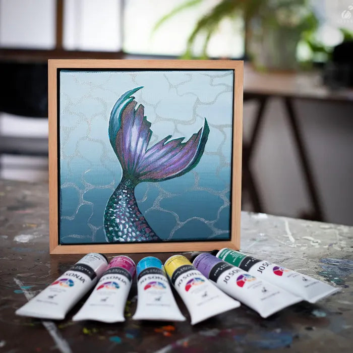 Jo Sonja Acrylic Paint 75ml - Premium Pearlescent S4 - Magenta