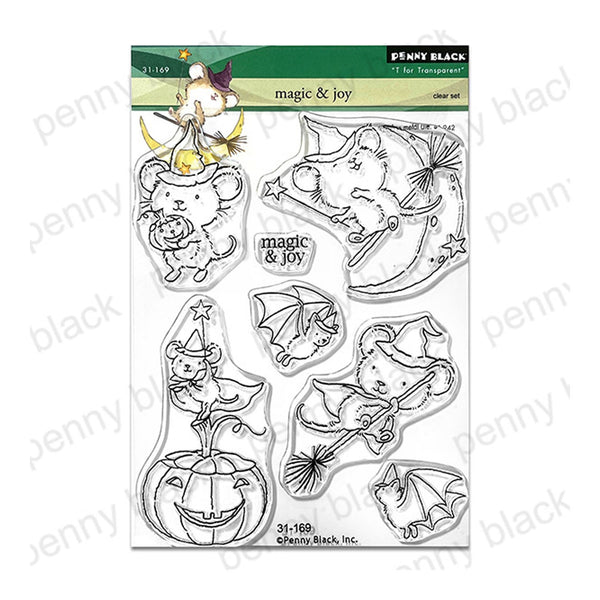 Penny Black Clear Stamps - Magic & Joy