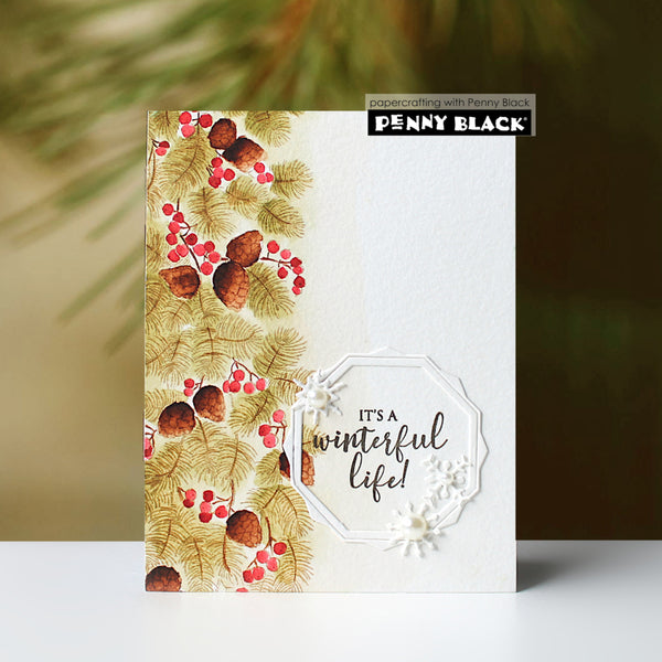 Penny Black Clear Stamps - Quiet Beauty