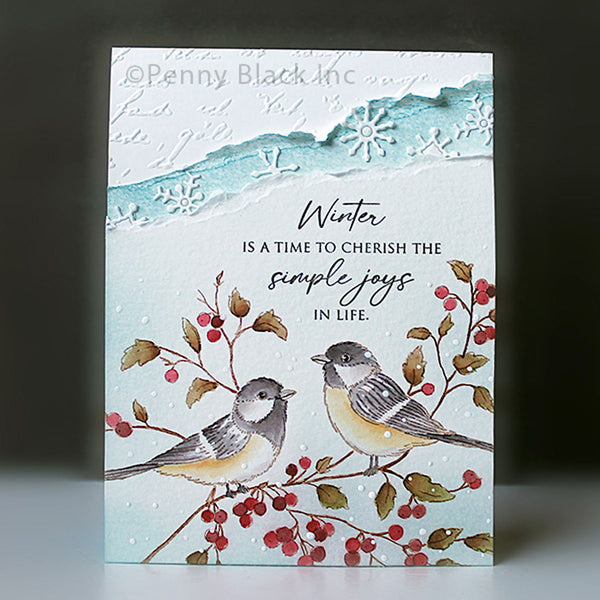 Penny Black Clear Stamps - Simple Joys