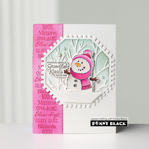 Penny Black Clear Stamps - Snow Day