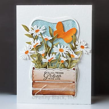 Penny Black Creative Dies - Pretty Planter